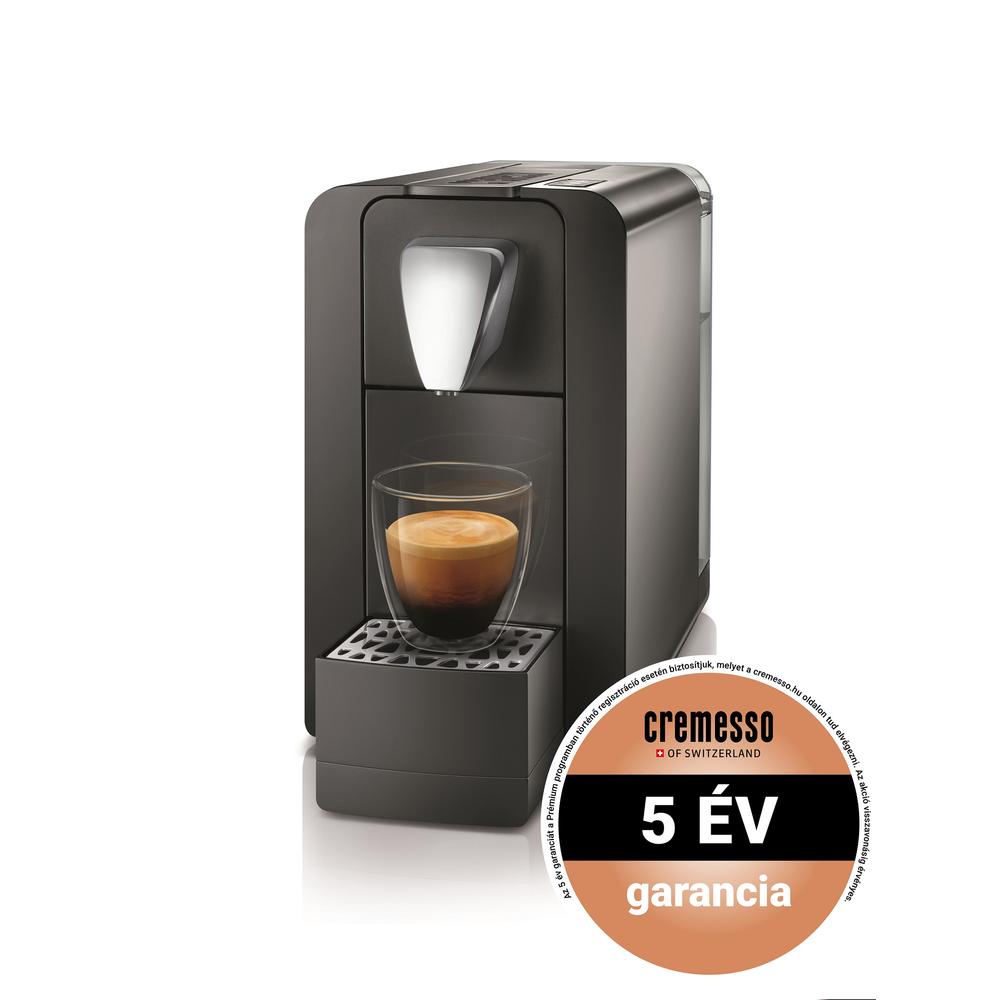 Cremesso Compact One II kapszulás kávéfőző Fekete 