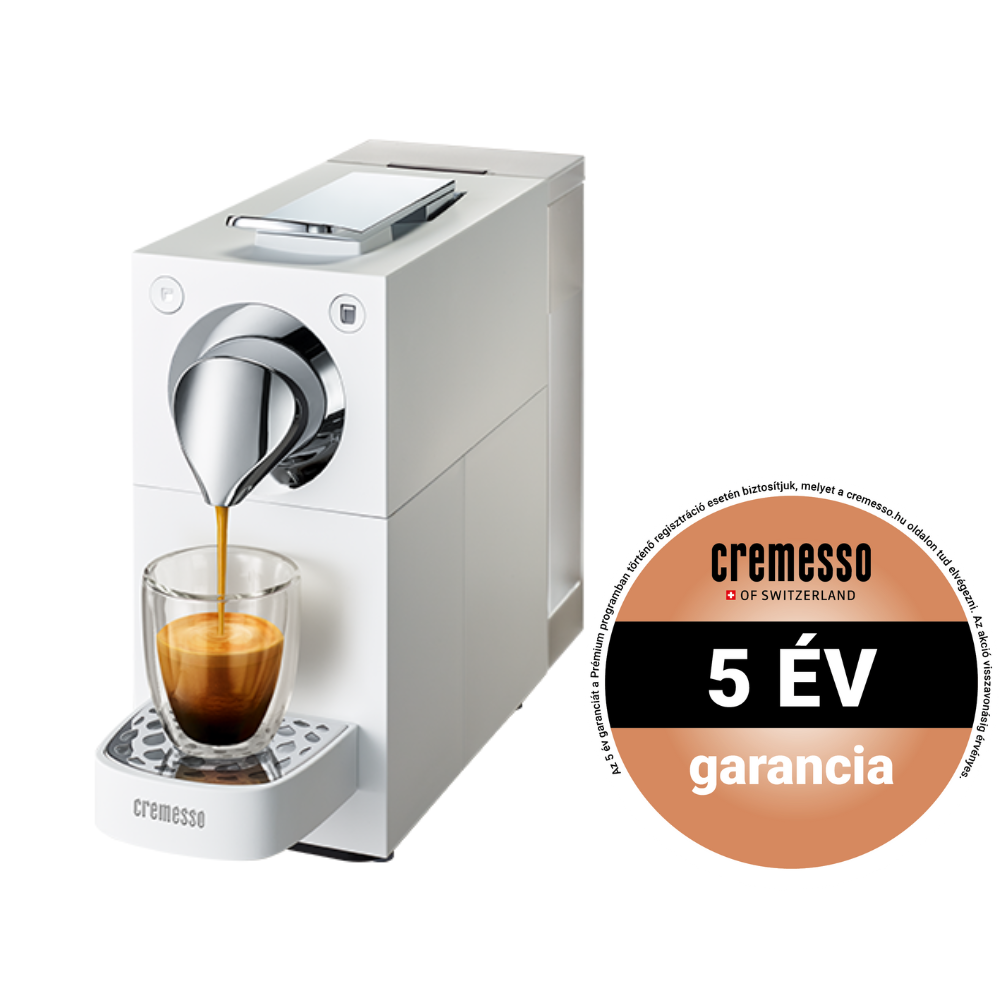 Cremesso Una Automatic kapszulás kávéfőző (Pure White)