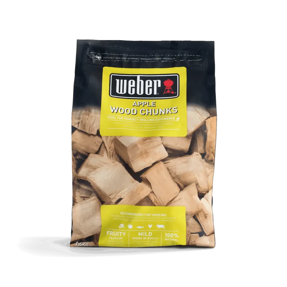 Weber füstölőfa csonk, alma, 1,5 kg